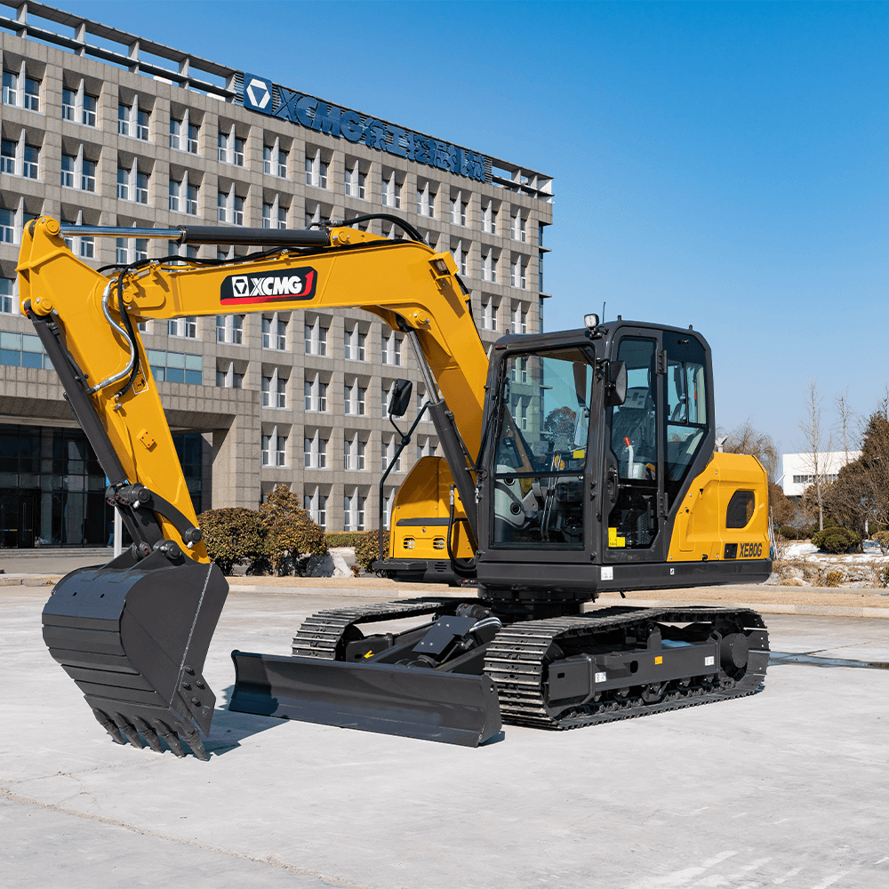Мини-экскаватор XCMG XE80G - строительная техника XCMG